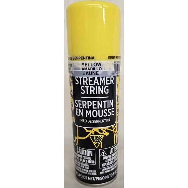 Yellow Streamer String, 3 oz