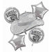 Disco Western Foil Balloon Bouquet