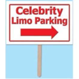 Awards Night 3D Yard Sign, 12 x 18 Inches