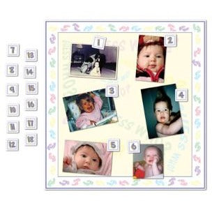 Guess Who? Baby Shower Party Game, 1 Pack