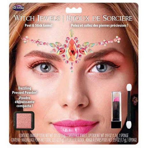 Kit de maquillage et bijoux de princesse sorcière Fun World