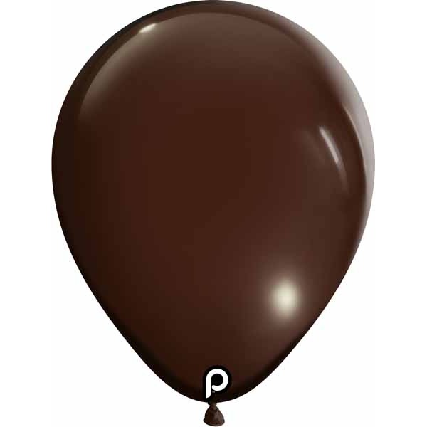 Prima Expresso 11-Inch Round Latex Balloons, 100 Count