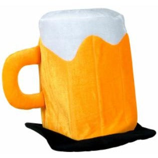 Plush Beer Mug Hat