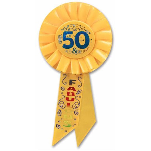 Rosace de 50e anniversaire « 50 & Fabulous »
