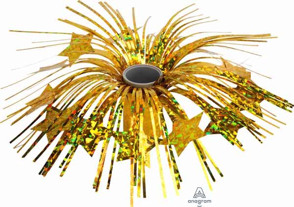 Gold Air-Fill Cascade Centerpiece Base