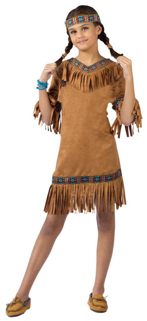 Native American Girls Size 12-14 Dress-Up Outfit (1/Pk)