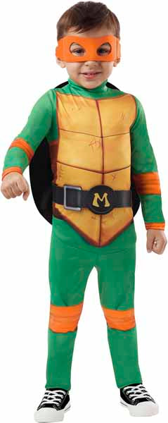 TMNT Michelangelo Movie Toddler Costume, XX-Small (2T)