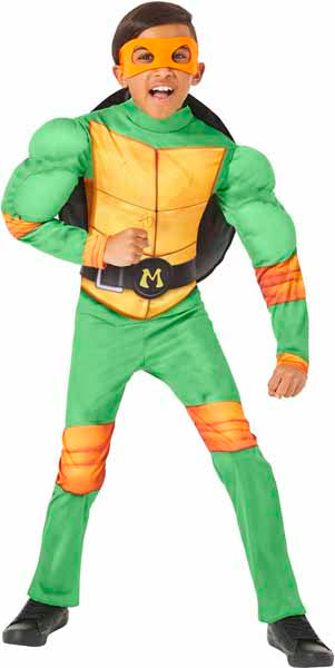 TMNT Michelangelo Movie Costume, Youth Small