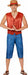 One Piece Luffy Adult Costume, Large