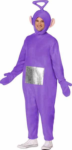 Teletubbies Tinky Winky Adult Costume, Large