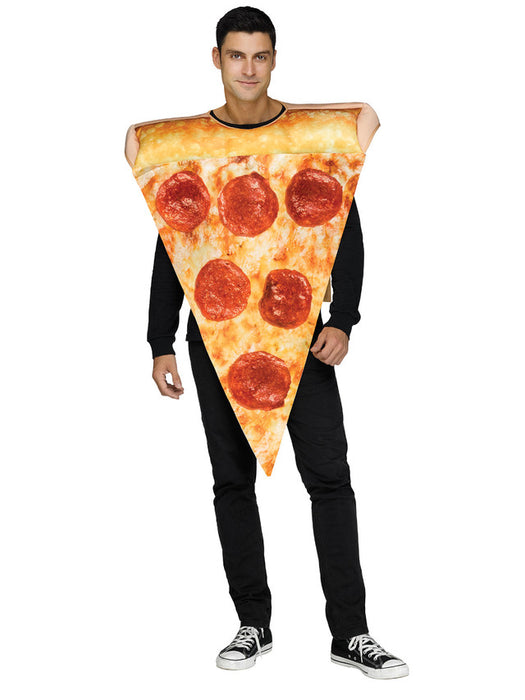 Pizza Slice Men's Costume - Adult Up To 6'/200lbs (1/Pk)