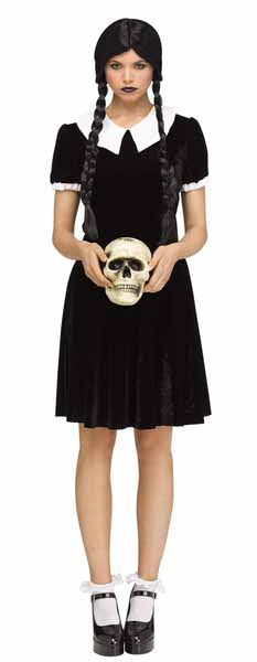 Gothic Girl Women's Adult Costume, Size 2-8