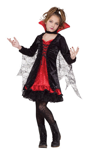 Vampie Child Vampire Costume, Medium 8-10