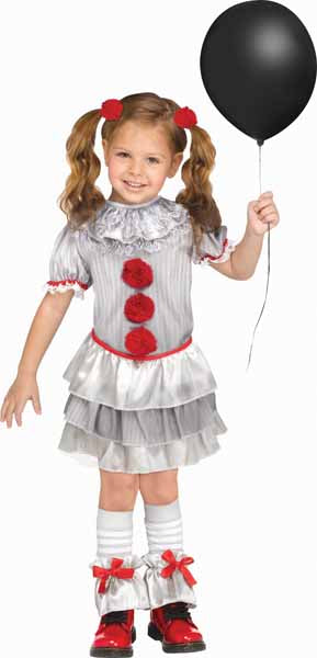 Carnevil Clown Toddler Costume, Large 3T/4T