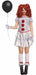 Women's Carnevil Clown Adult Costume, Size 8-10