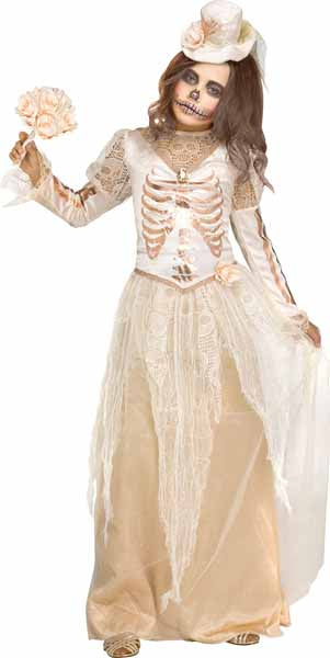 Victorian Bride Child Costume, Size 8-10