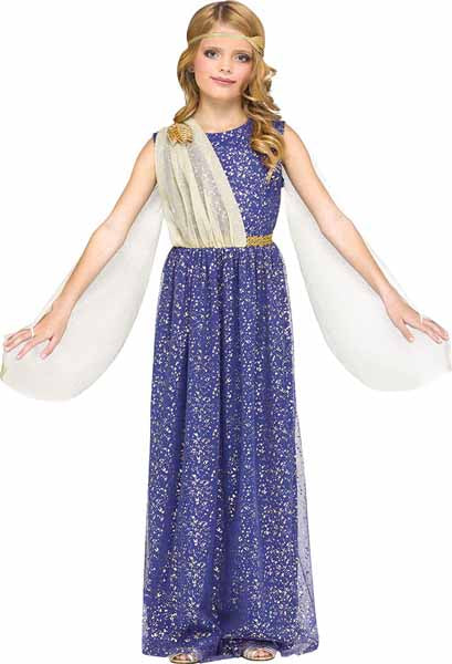 Glittering Goddess Child Costume, Size 8-10
