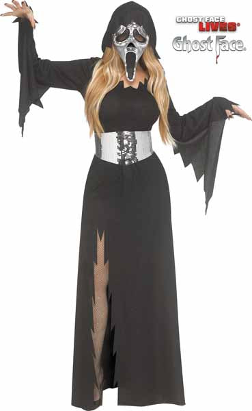 Ghost Face® Mirror Bling Adult Costume, Medium/Large