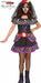 Ghost Face Sugar Skull Child Costume, Size 12/14