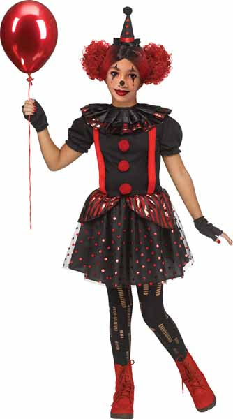 Costume de clown Chrome pour enfant, XL
