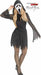 Pearl Velour Ghost Face Adult Costume, Size 2-8