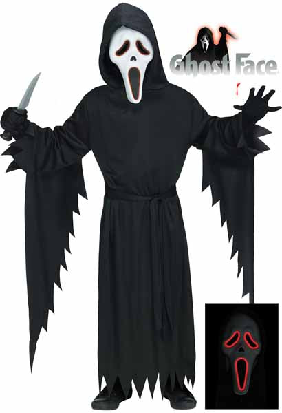 Ghost Face Child Costume, Size 8-10