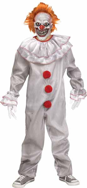 Carnevil Clown Child Costume, Size 8-10