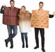 S'mores Adult Costume Set for Three