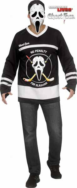Ghost Face Deluxe Adult Hockey Costume