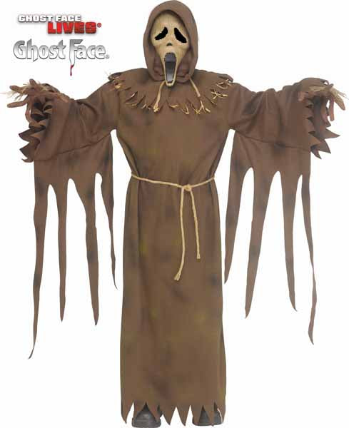 Ghost Face Scarecrow Child Costume, Size 8/10