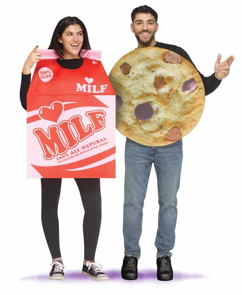MILF and Cookie Adult Couples Costume Set