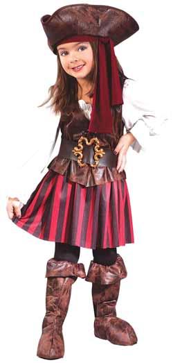 High Seas Pirate Toddler Costume, Small 24M to 2T