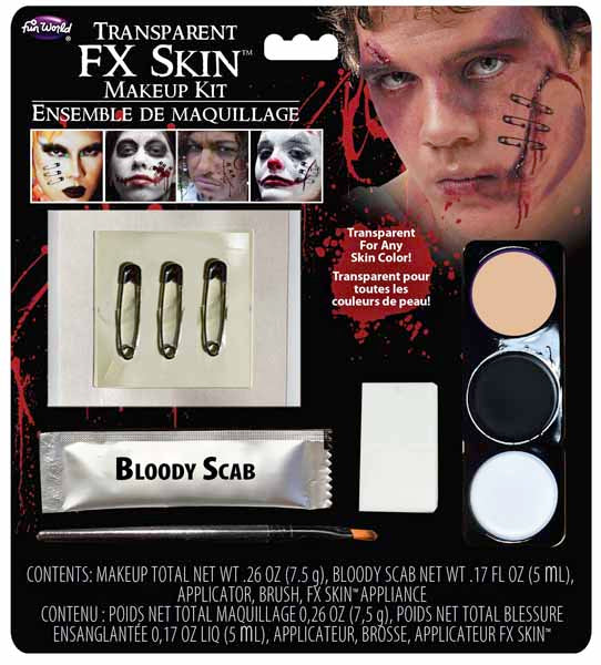 Fun World Transparent FX Makeup Appliance