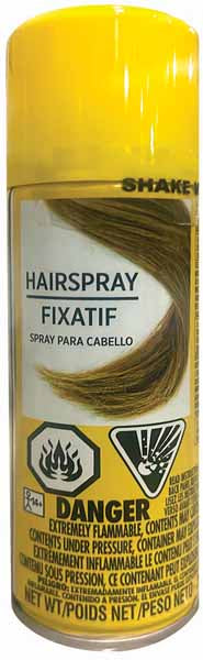Fluorescent Yellow Hair Spray, 3 oz