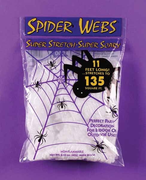 40g Spider Web Halloween Decoration