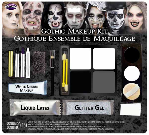 Fun World Goth Makeup Kit