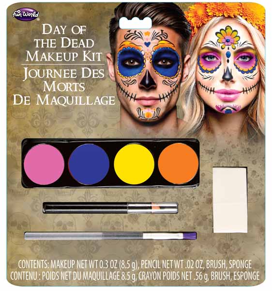 Day of the Dead Sugar Skull Makeup Kit