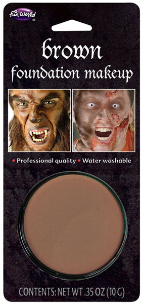 Fun World Brown Costume Makeup Pot, 10 g