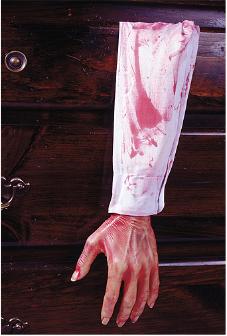 Bloody Hand and Arm Halloween Prop, Assorted Style