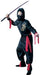 Kids' Black Ninja Costume, Medium 8-10