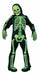 Totally Green Skelebones Child Skeleton Costume, Large