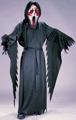 Child Bleeding Ghost Face Costume, Medium (8/10)