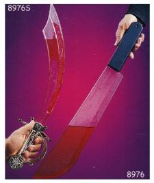 Fun World Bleeding Machete Costume Accessory