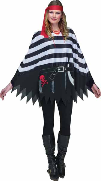 Pirate Costume Poncho