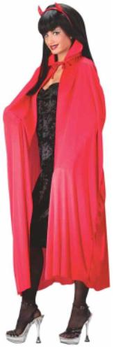Red Polyester Adult Costume Cape, 45 Inches