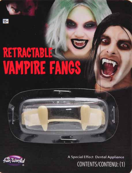 Retractable Vampire Teeth