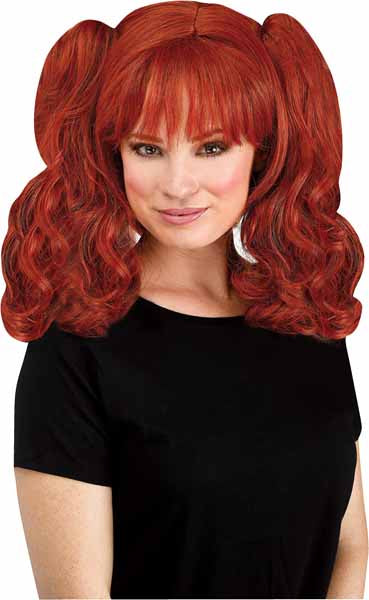 Auburn 3-in-1 Ponytail & Wig