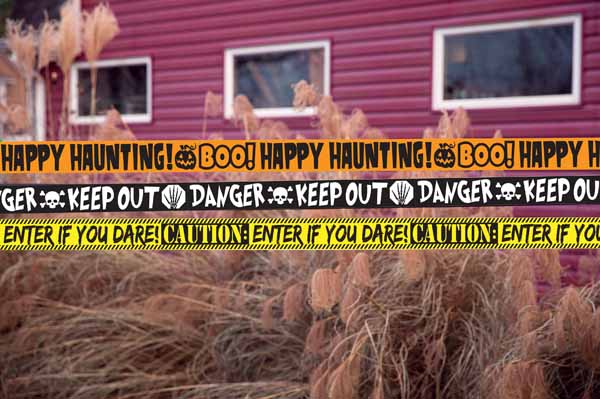 50 ft Caution Tape, Assorted Colors and Sayings