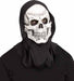 Grey Skull Mask with Hood