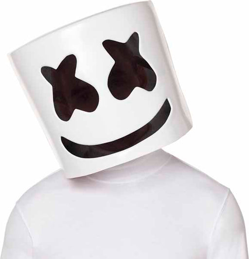 Marshmello Adult EL Light-Up Half Mask